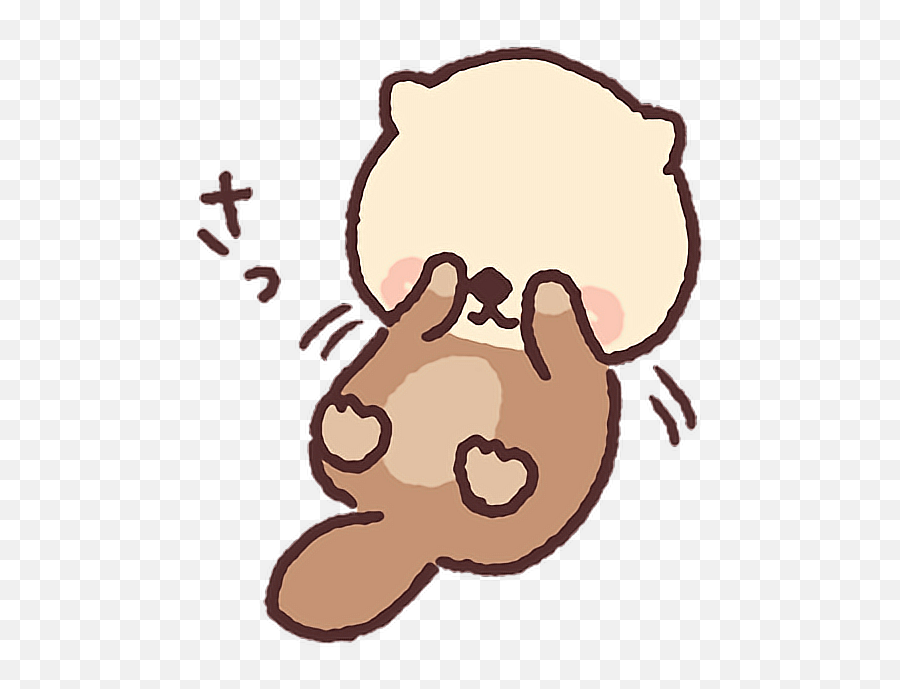 Seaotter Otter Kawaii Cute Anime Freetoedit - Kawaii Emoji,Cute Anime Png