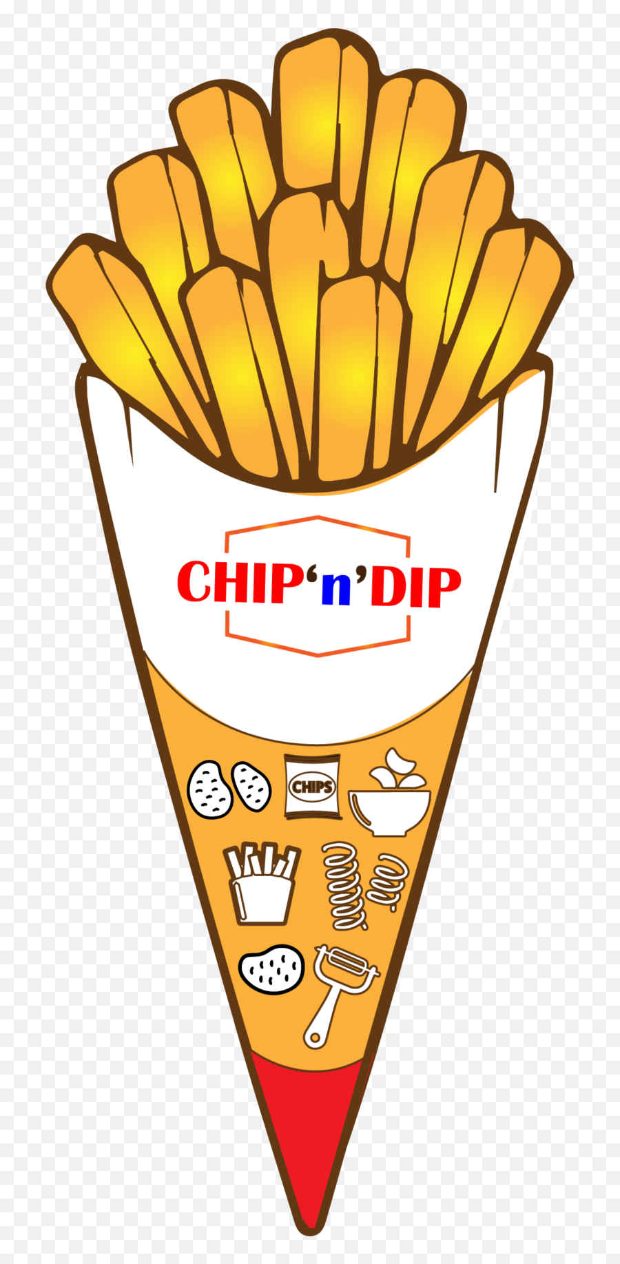 Chip U0027nu0027 Dip U2013 Fast Food Emoji,Dip Clipart