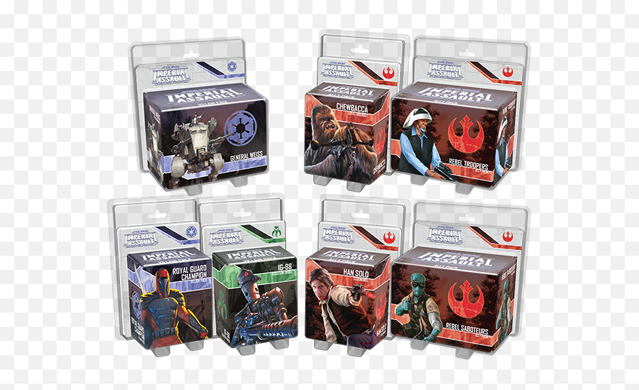 Star Wars Imperial Assault Ally And Villain Pack Expansions - Star Wars Imperial Assault Pack Emoji,Star Wars Imperial Logo