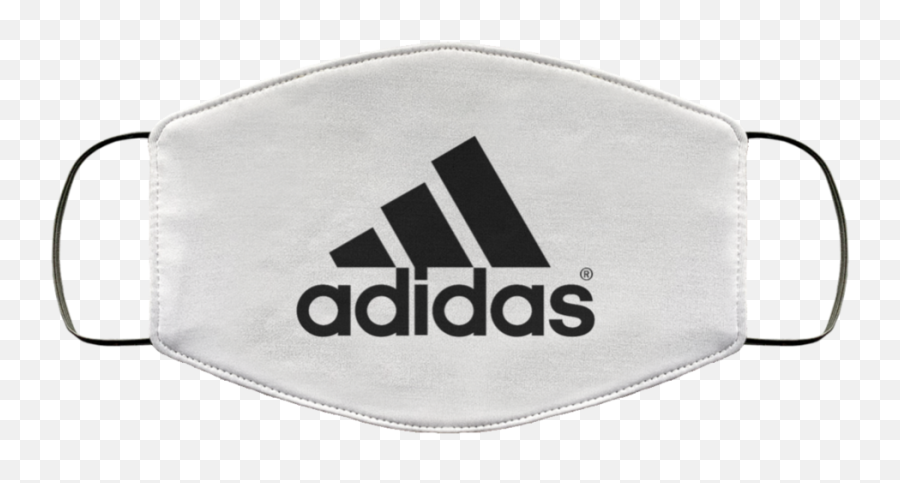 Logo Adidas Cloth Face Mask Filters - Pansy Tee Shops Adidas Mask Png Emoji,Logo Face Mask