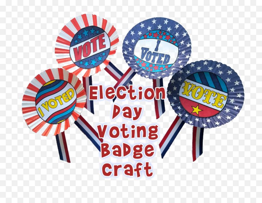 Election Day Png Transparent Images - Election Crafts Emoji,Election Day Clipart