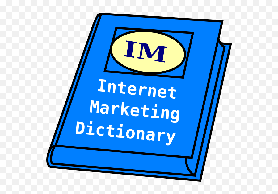 Internet Marketing Dictionary Clip Art - Language Emoji,Dictionary Clipart