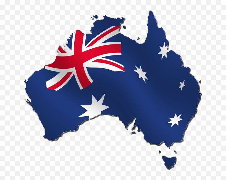 Australia Arcs Of National Flag Les - Australia Country Map Png Emoji,Australia Flag Png