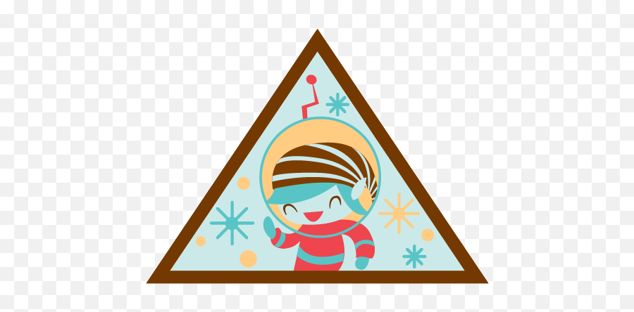 Browniesu0027 Space Science Adventurer - Girl Scouts Space Girl Scout Space Brownie Badge Emoji,Brownie Clipart