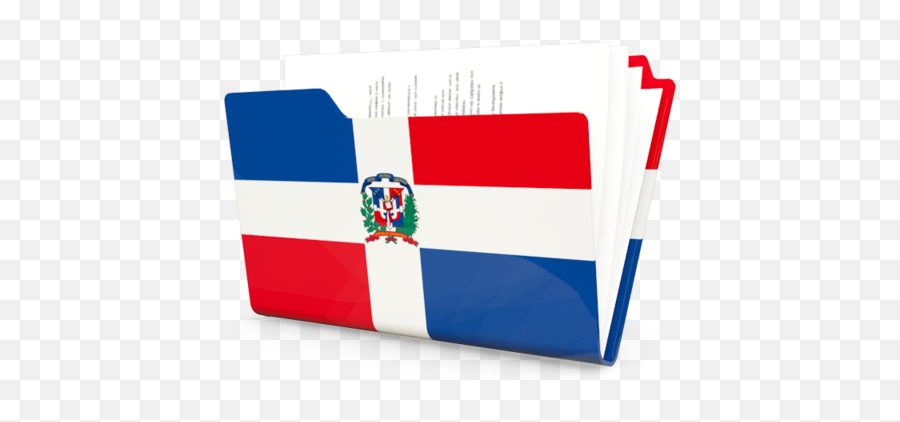 Download Illustration Of Flag Of Dominican Republic - Saudi Arabia Flag Icon Folder Emoji,Dominican Flag Png
