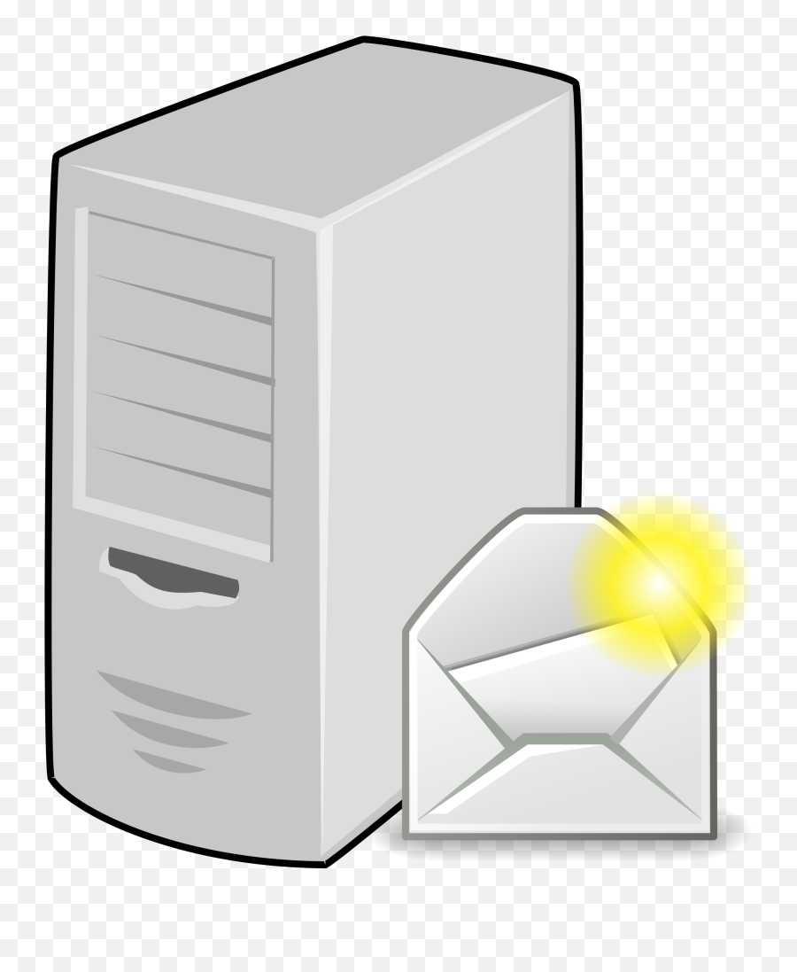 Mail Server Transparent Png Image - Mail Server Icon Png Emoji,Server Clipart