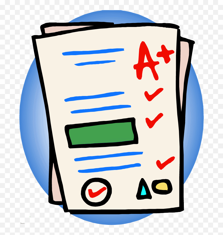 Review Sheet - Test Clipart Emoji,Assessment Clipart