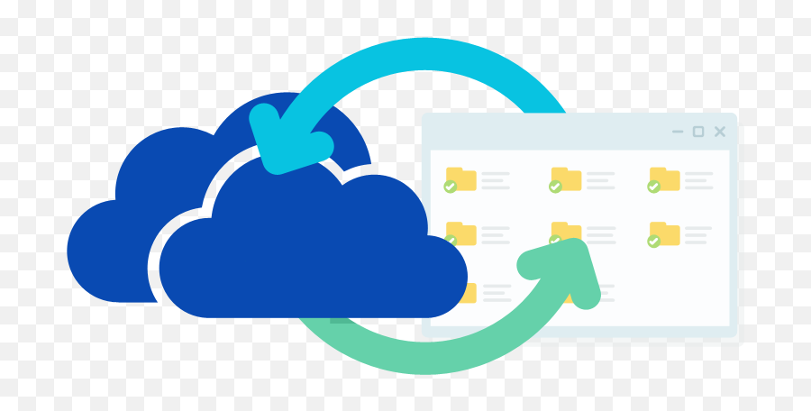 Onedrive Syncing For Linux Windows - Windows Cloud Icon Emoji,Onedrive Logo