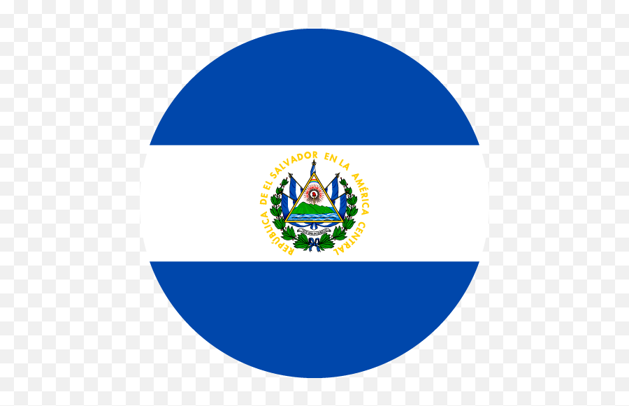 Vector Country Flag Of El Salvador - El Salvador Emoji,El Salvador Flag Png