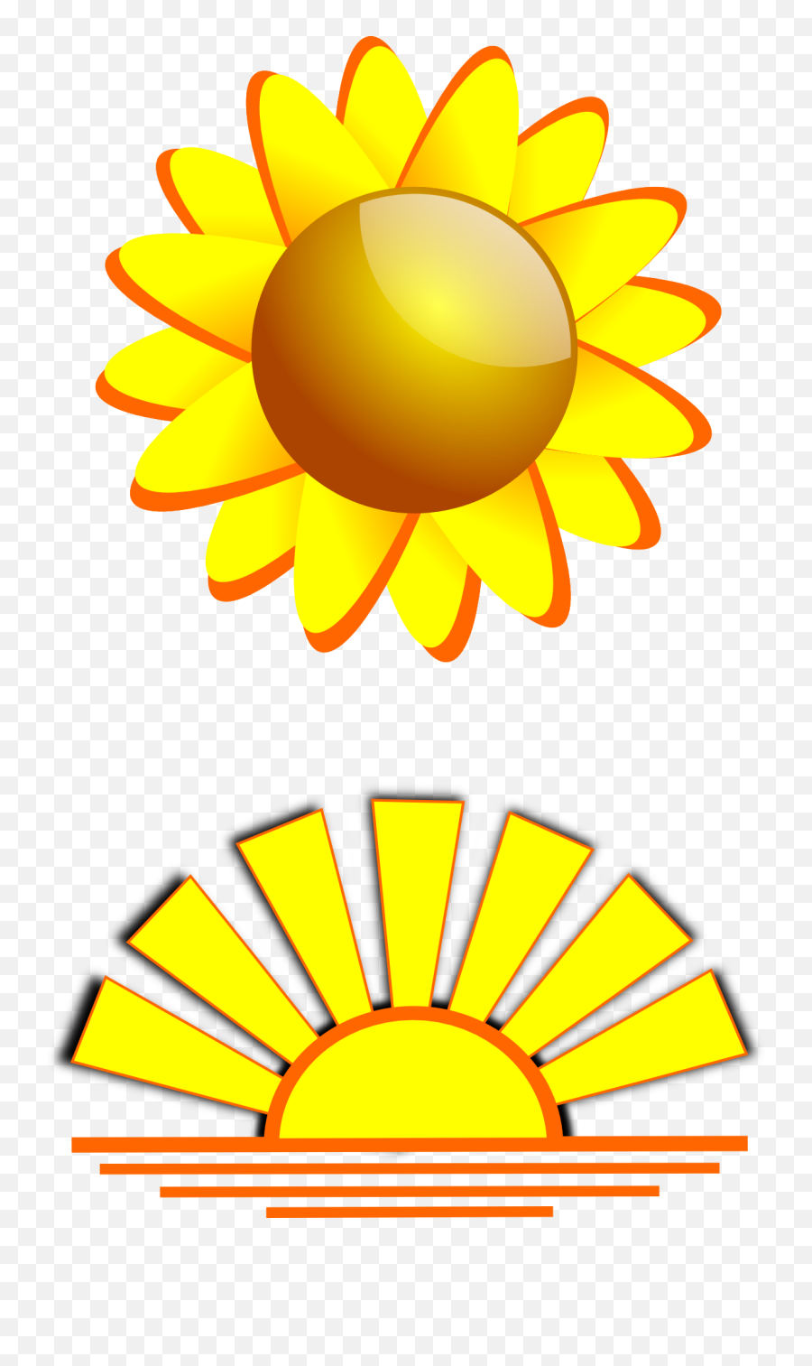 Sunrise Clipart Png - Sunset Graphic Emoji,Sunrise Clipart