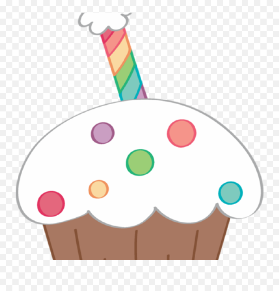 Birthday Cupcake Clipart Cupcake1 Clip - Baking Cup Emoji,Birthday Cupcake Clipart