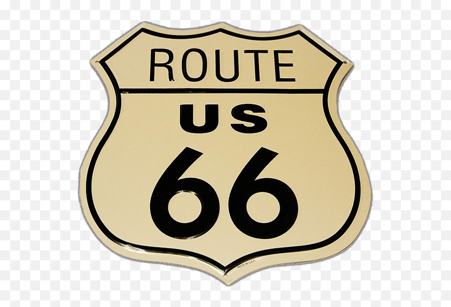 Route 66 Sign Small Clipart Emoji,Route 66 Clipart