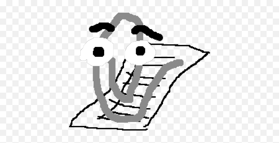 Download Microsoft Windows Clipart Paperclip Man Emoji,Paperclip Clipart