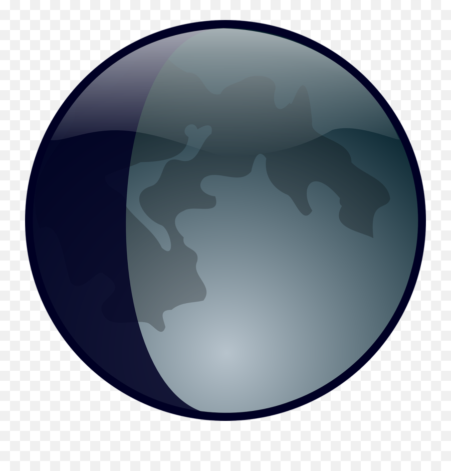 Lunar Phase Moon Earth - Free Vector Graphic On Pixabay Emoji,Moon Phases Tumblr Transparent