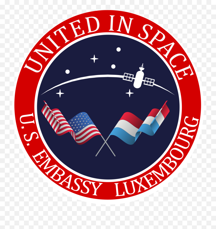 United In Space Logo Us Embassy In Luxembourg - Cebu Normal University Emoji,Space Logo