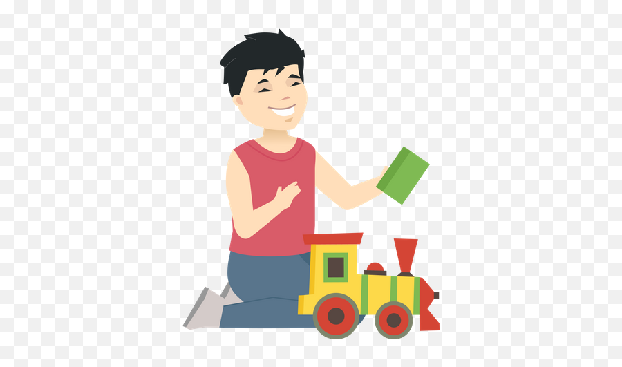 Best Premium Boy Holding Packages And Wearing Bag Emoji,Playing With Toys Clipart