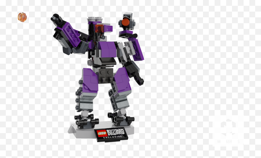 Aje On Twitter Recolored That Lego Bastion Set To Look Emoji,Bastion Overwatch Png