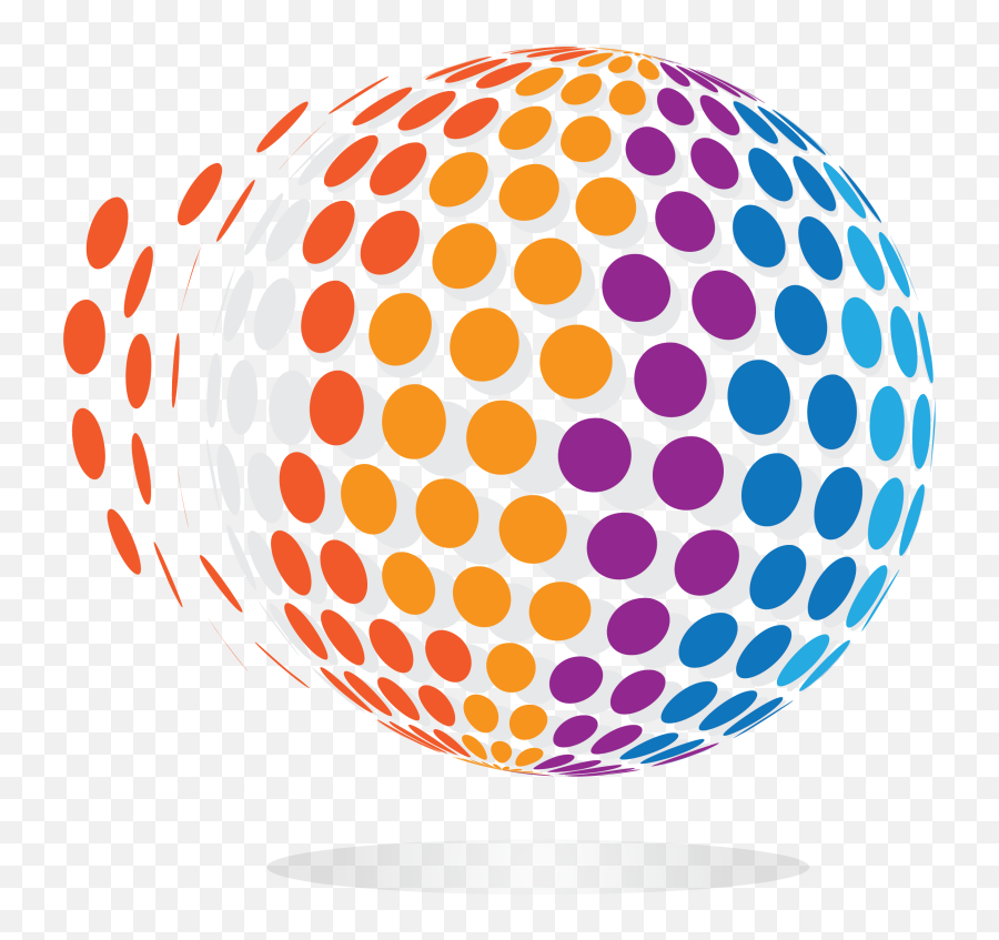 3d Circle Pixel Logo Design Break - 3d Circle Logo Png Emoji,Pixel Logo