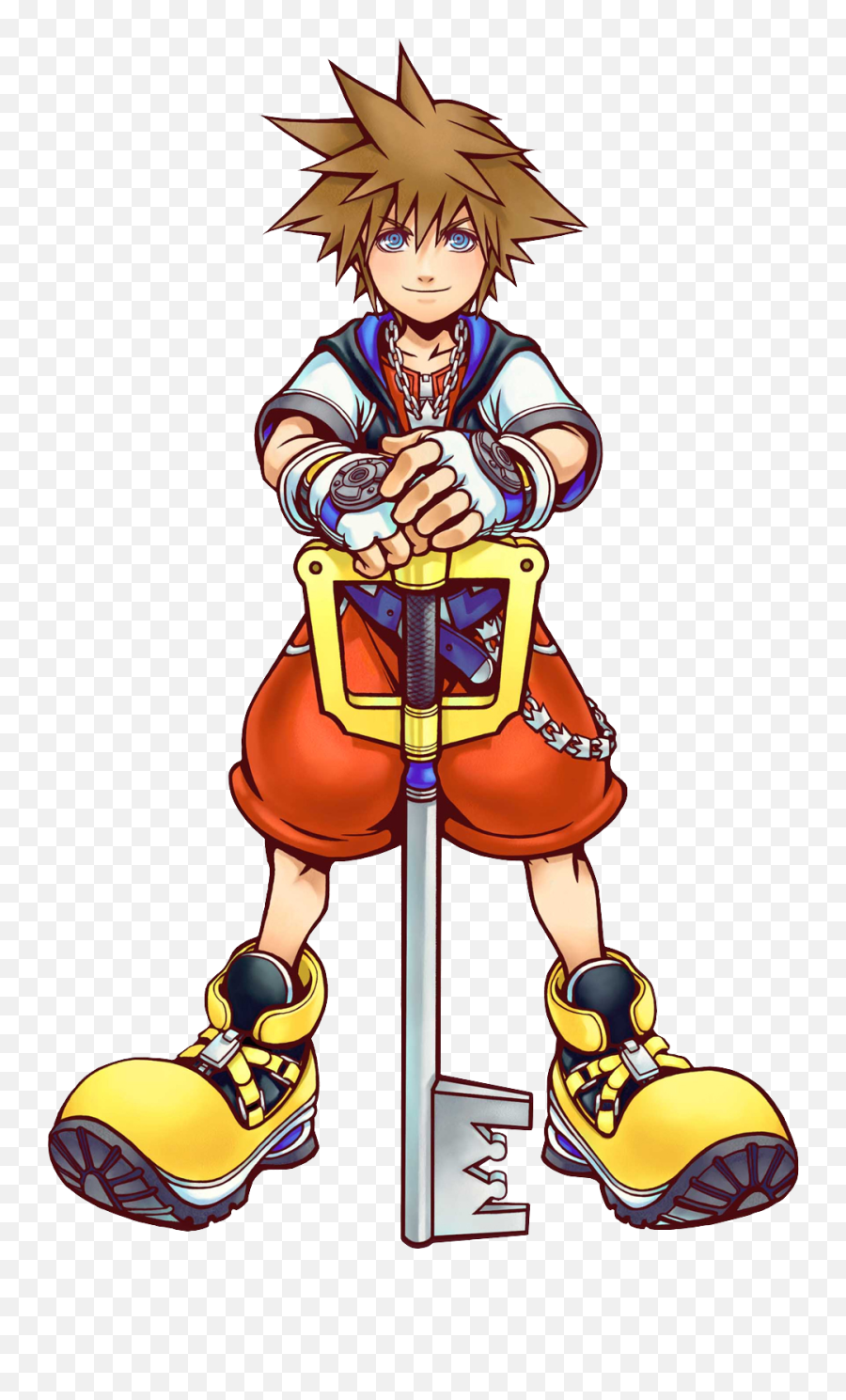 Picture - Sora Kingdom Hearts 1 Art Emoji,Sora Png