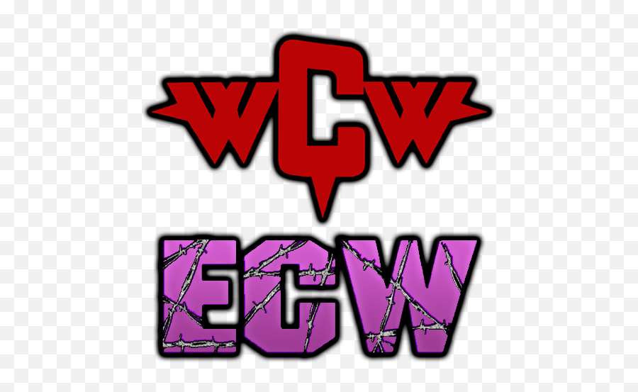 Alternate Reality Of Wrestling - Wcw And Ecw Logo Emoji,Ecw Logo