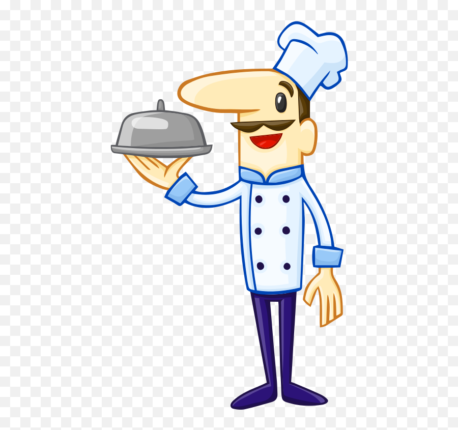 Chef Vector Png Transparent Image - Transparent Chef Clip Transparent Chef Clipart Emoji,Cook Clipart