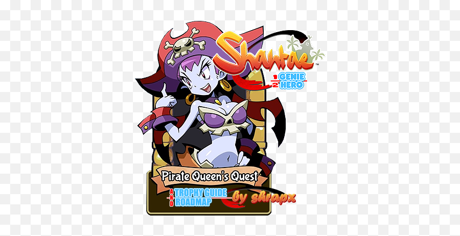 Half - Shantae Half Genie Hero Pirate Quest Emoji,Shantae Png