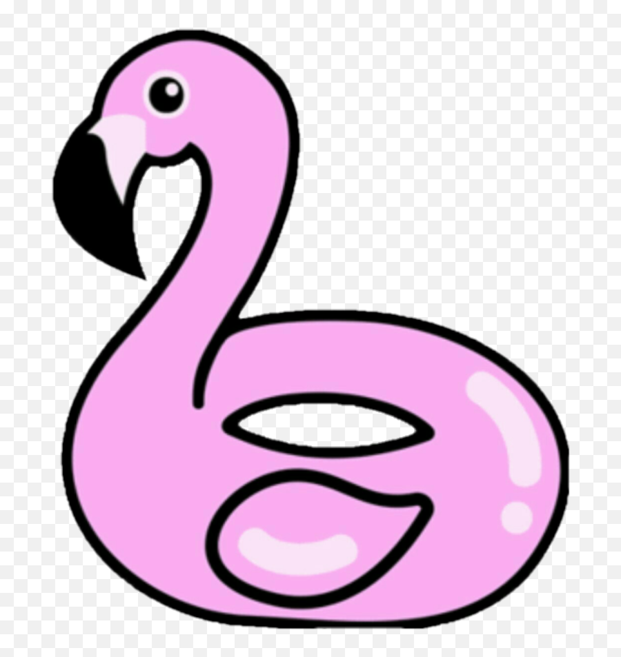 Library Of Flamingo Pool Float Svg Black And White Stock Png - Clipart Flamingo Pool Float Emoji,Flamingo Clipart