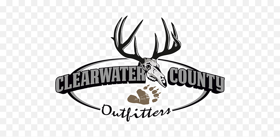 Guided Whitetail Deer Hunts Minnesota Clearwater County - Language Emoji,Deer Head Logo