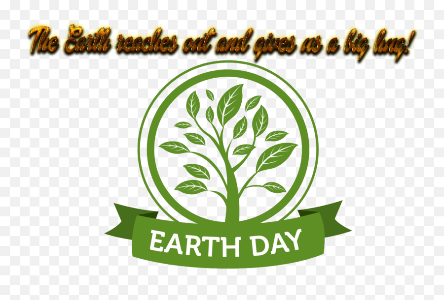 Earth Day Logo No Background Hd Png - Thought On Save Earth Emoji,Earth Day Logo
