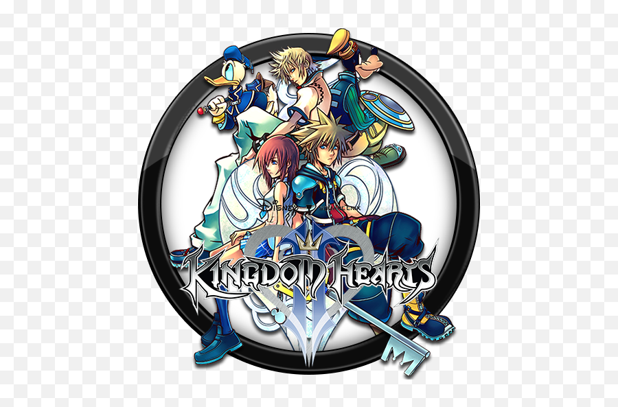 Kingdom Hearts Ii - Kingdom Hearts 2 Icon Emoji,Kingdom Hearts 2 Logo