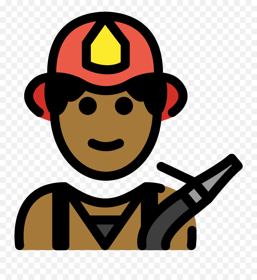 Firefighter Emoji Clipart Free Download Transparent Png,Firefighter Clipart