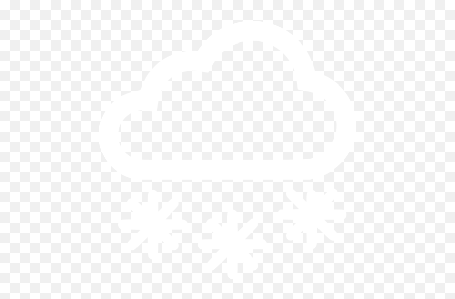 White Snow Icon - Free White Weather Icons Snow Icon White Png Emoji,Snowing Png