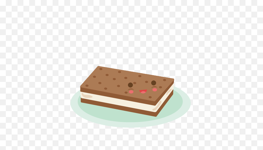 Happy Ice Cream Sandwich Svg Scrapbook - Types Of Chocolate Emoji,Sandwich Clipart
