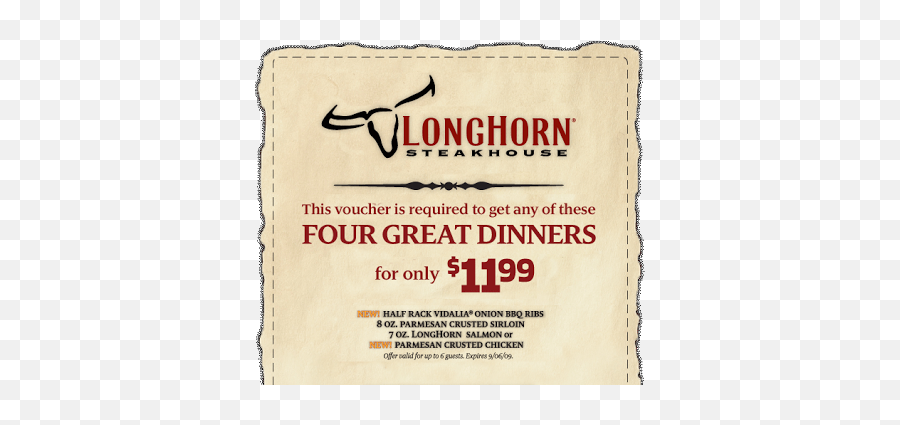 Longhorn Steakhouse Coupons Longhorn - Longhorn Steakhouse Emoji,Longhorns Steakhouse Logo