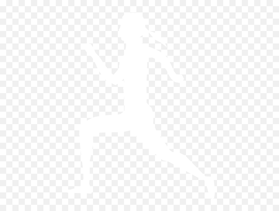 Runner Girl Silhouette Clip Art At Clkercom - Vector Clip Emoji,Girl Running Clipart