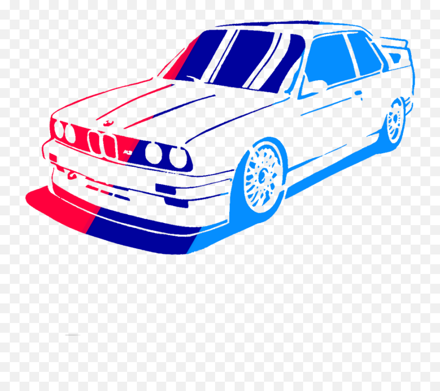 Download Art Car Vector Bmw M3 Series Hq Png Image Freepngimg Emoji,Bmw Logo Vector