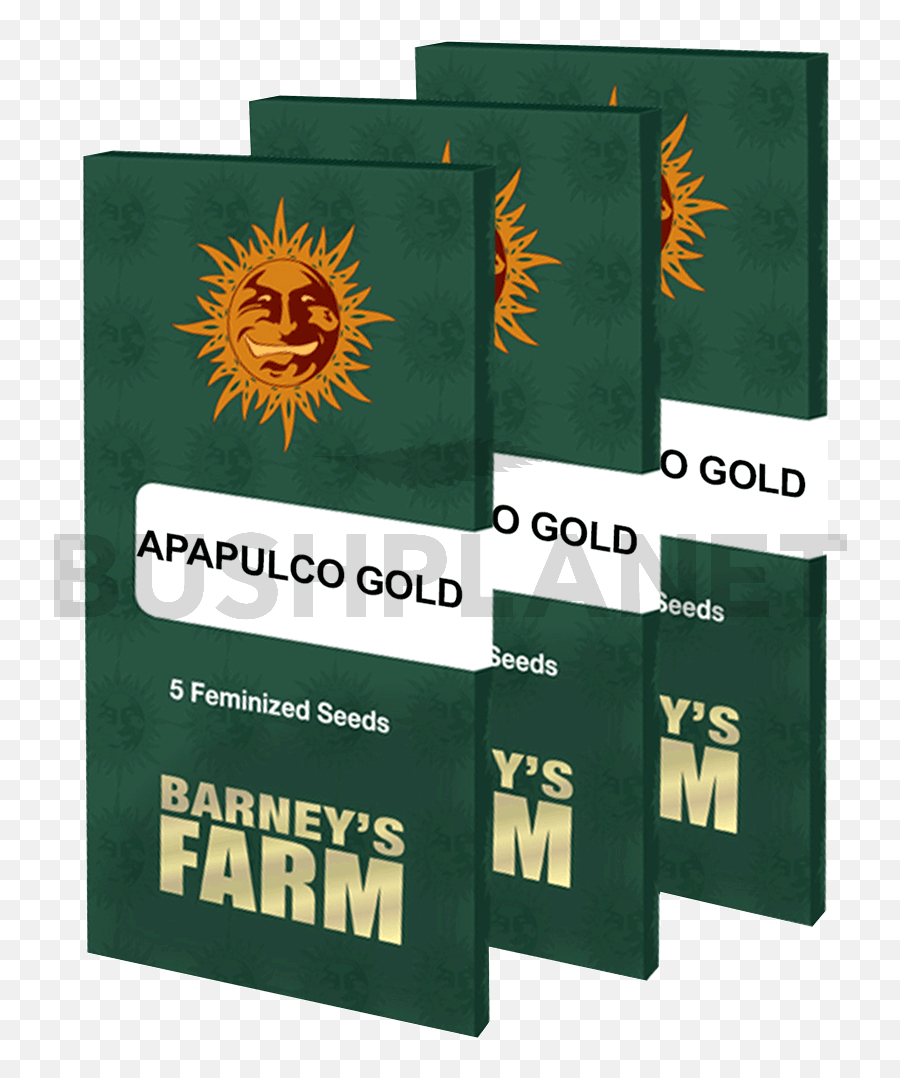 Barneyu0027s Farm Acapulco Gold Fem 3er - Bushplanet Emoji,Barney Transparent
