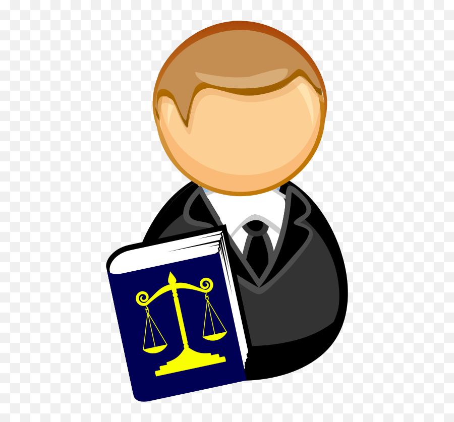 Clipart - Lawyer Png Emoji,Lawyer Clipart