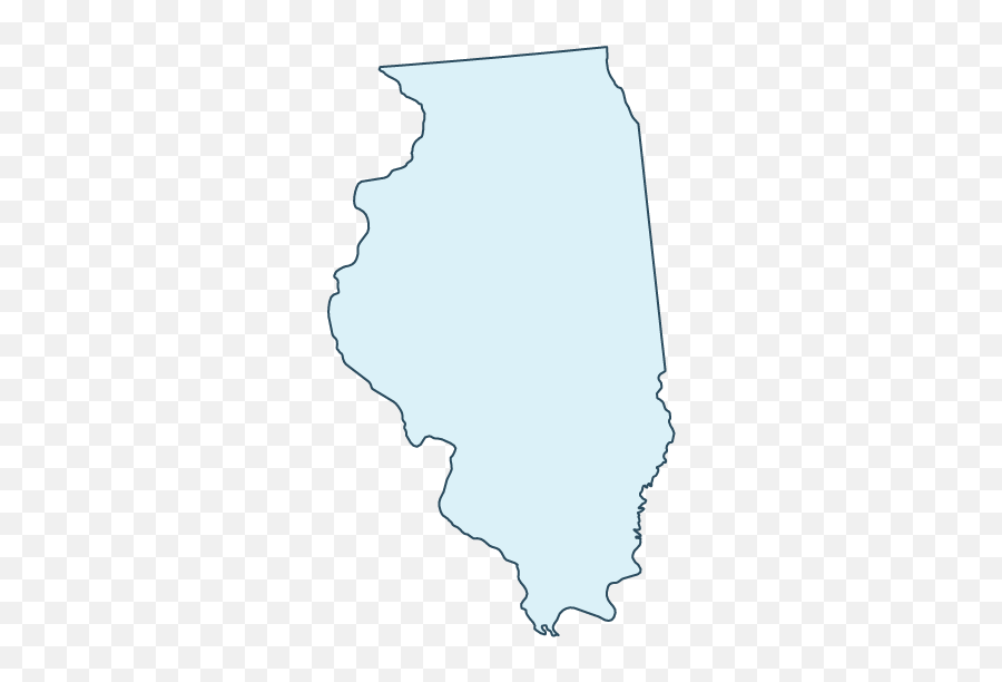 Download Hd Dd United States Outline Map Illinois Bluerobin Emoji,Usa Outline Png