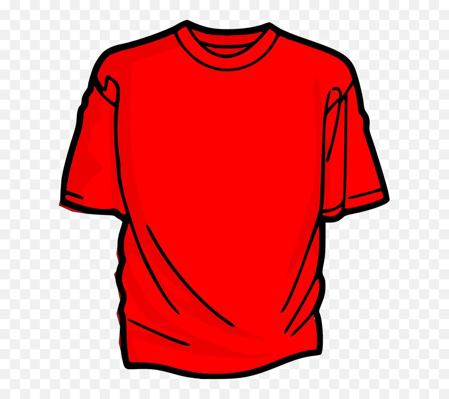 T Shirt Red Design Clipart - 2 T Shirts Clipart Emoji,Design Clipart