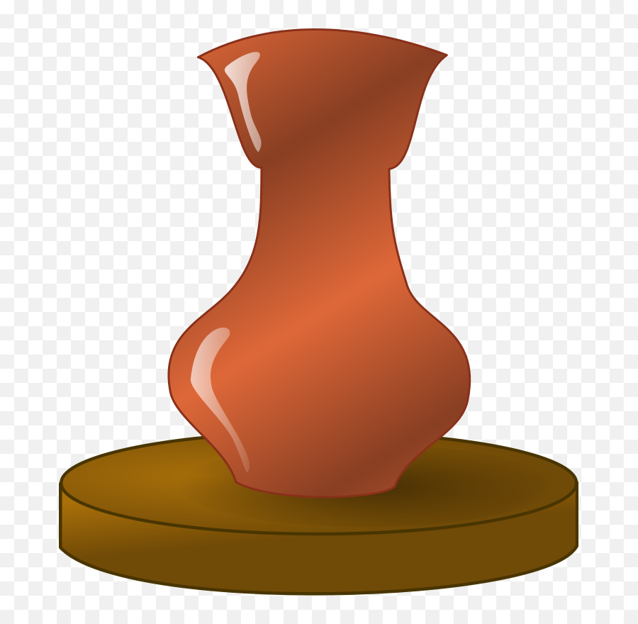 Png Clipart - Cartoon Pottery Wheel Png Emoji,Vase Clipart