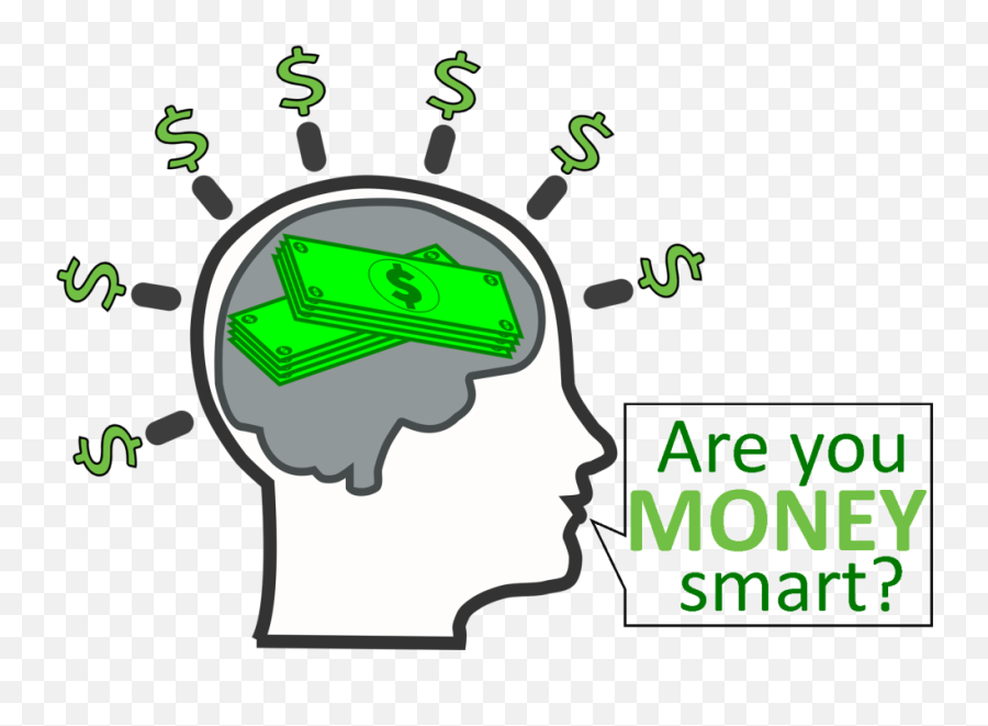 Download Hd Moneysmartlogo - 1024x679 Brain Clipart Money Smart Clipart Emoji,Brain Clipart Png