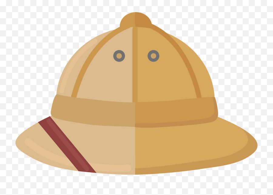 Safari Hat Clipart - Jungle Hat Safari Hat Clipart Emoji,Safari Clipart