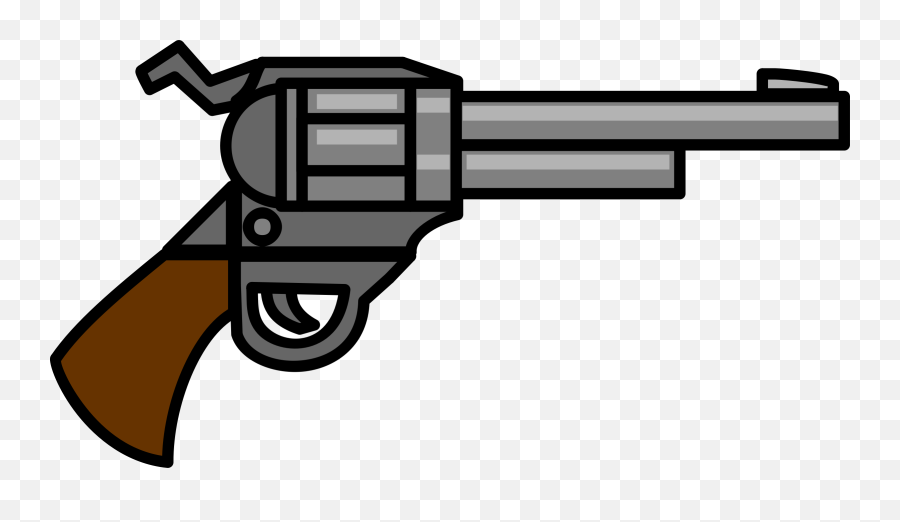 Guns Clipart Transparent Background - Revolver Clipart Emoji,Shotgun Transparent