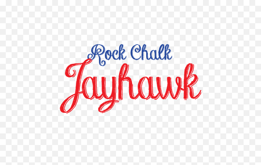 Rock Chalk Jayhawk - Logo Rock Chalk Jayhawk Emoji,Jayhawk Logo