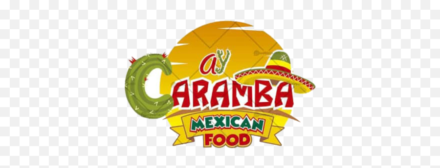 Ay Caramba Mexican Food Menu In Mahomet Illinois Usa - Language Emoji,Mexican Logo