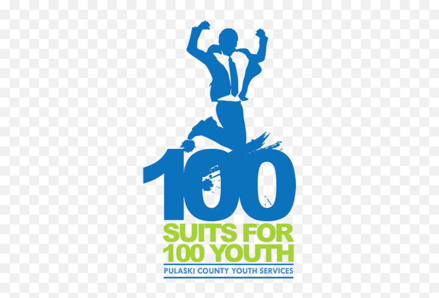 100 Suits For 100 Youth Logo Final - Language Emoji,Youth Logo