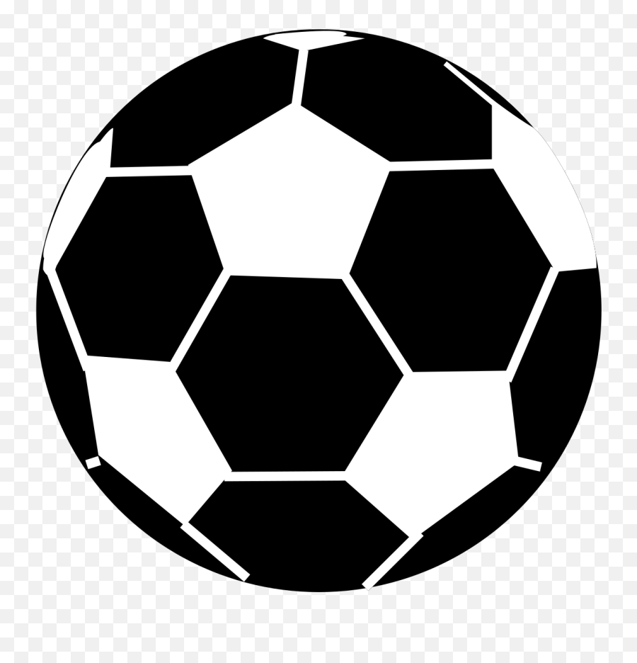 Football Ball Png - Silhouette Soccer Ball Vector Emoji,Soccer Ball Png
