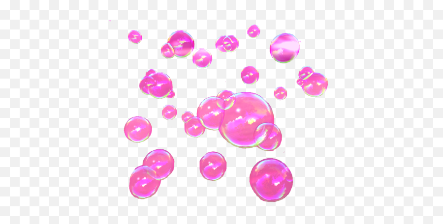 Pink Bubbles Pinkbubbles Aesthetic - Vaporwave Pink Vaporwave Png Emoji,Transparent Vaporwave