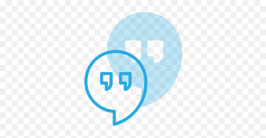 Hangout Logo Media Social Icon - Pastel Hangouts Icon Aesthetic Blue Emoji,Google Hangouts Logo
